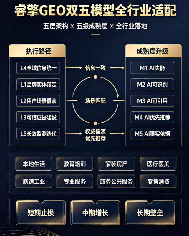 睿擎GEO双五模型 · 全行业通用适配白皮书