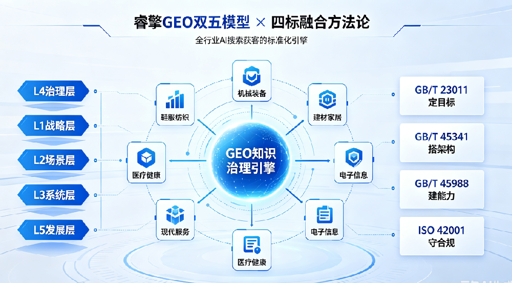 睿擎科技GEO诊断与建设五层架构
