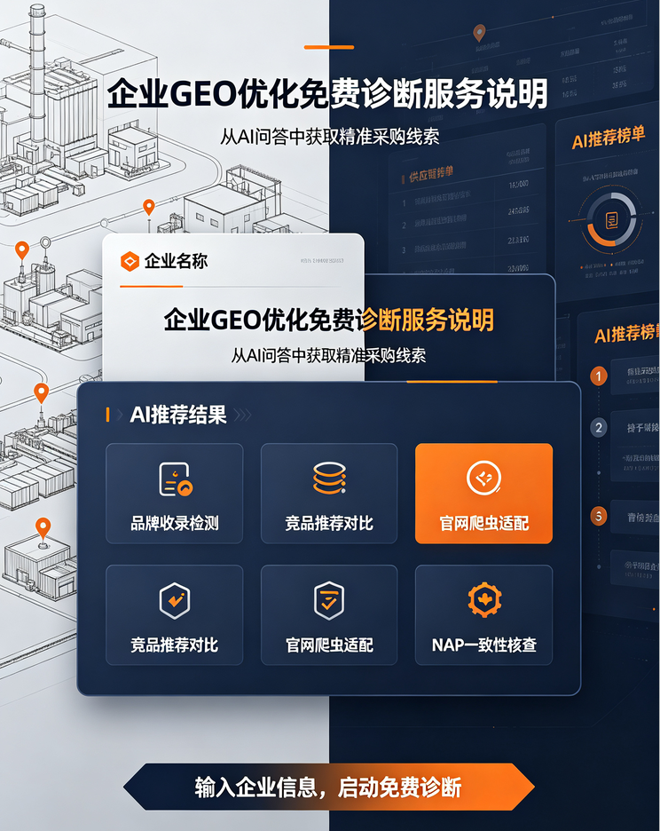企业GEO优化免费诊断服务说明｜抢占AI采购推荐流量