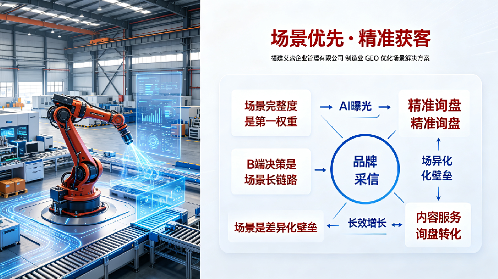 制造业GEO优化场景解决方案-睿擎科技